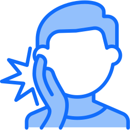 Tooth pain icon - Emergency dentist Godalming